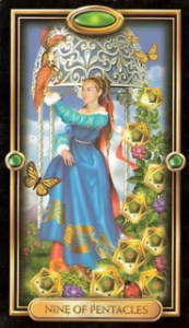 nine of pentacles